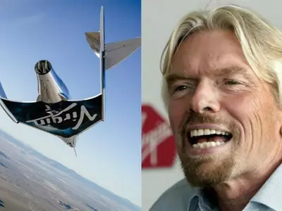 Sir Richard Branson's Plane Reached Space With 2 Pilots, Becoming 1st To Fly 83 Km Above Earth