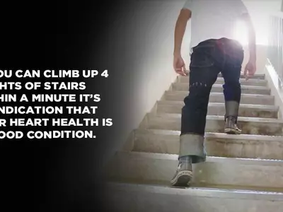 This One Minute Stair Test Can Help You Predict Your Risk Of Dying Of Heart Disease & Cancer