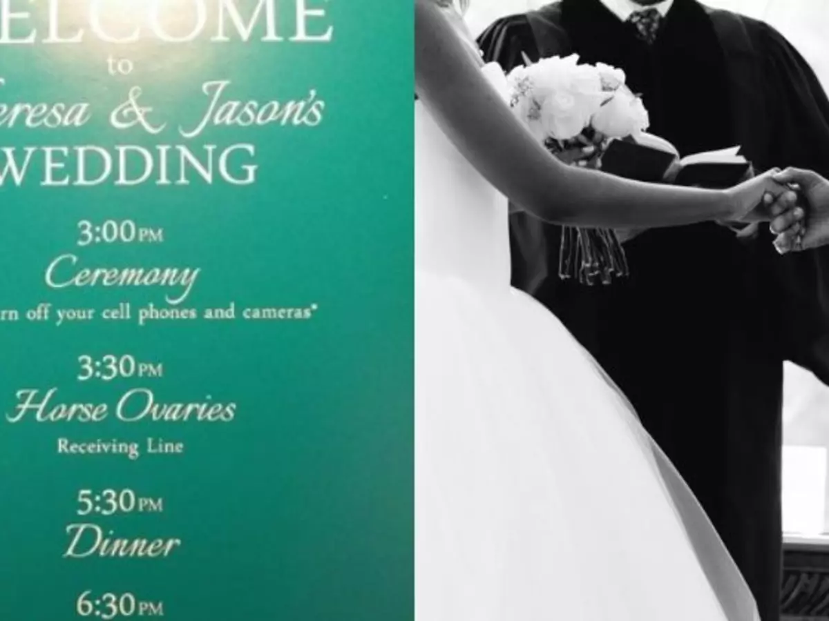 This Wedding Invitation Is Going Viral For A Strange Mistake On The ...