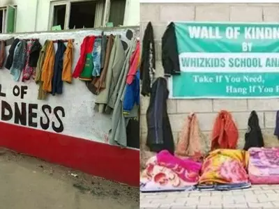 Wall of kindness, Jammu and Kashmir, Who is Hussain, joy of giving, Delhi, Chandigarh