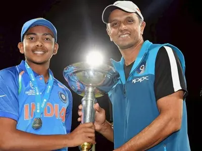 BCCI Awards Rs 50 Lakhs To Rahul Dravid After Under-19 World Cup Win