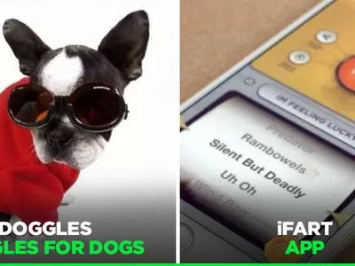 Doggles, iFart App - Bizarre Business Ideas