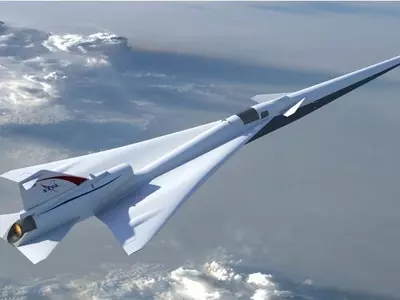 NASA supersonic jet