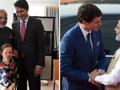PM Modi Welcomes Canadian PM Justin Trudeau