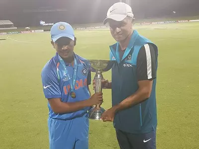 Rahul Dravid Has A Message For His Under 19 Boys
