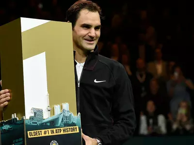 Roger Federer 36 Becomes Oldest Number One