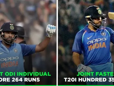 Rohit Sharma has the highest ODI score of 264