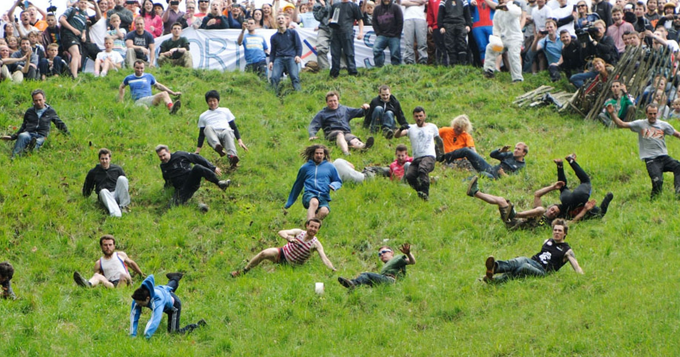 Cheese Rolling Is A Real Thing And Actually A Pretty Dangerous Sport
