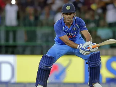 This is Dhoni's 2nd T20I fifty