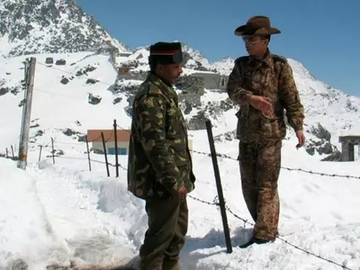Army Keeps Close Watch On Chinese Troops