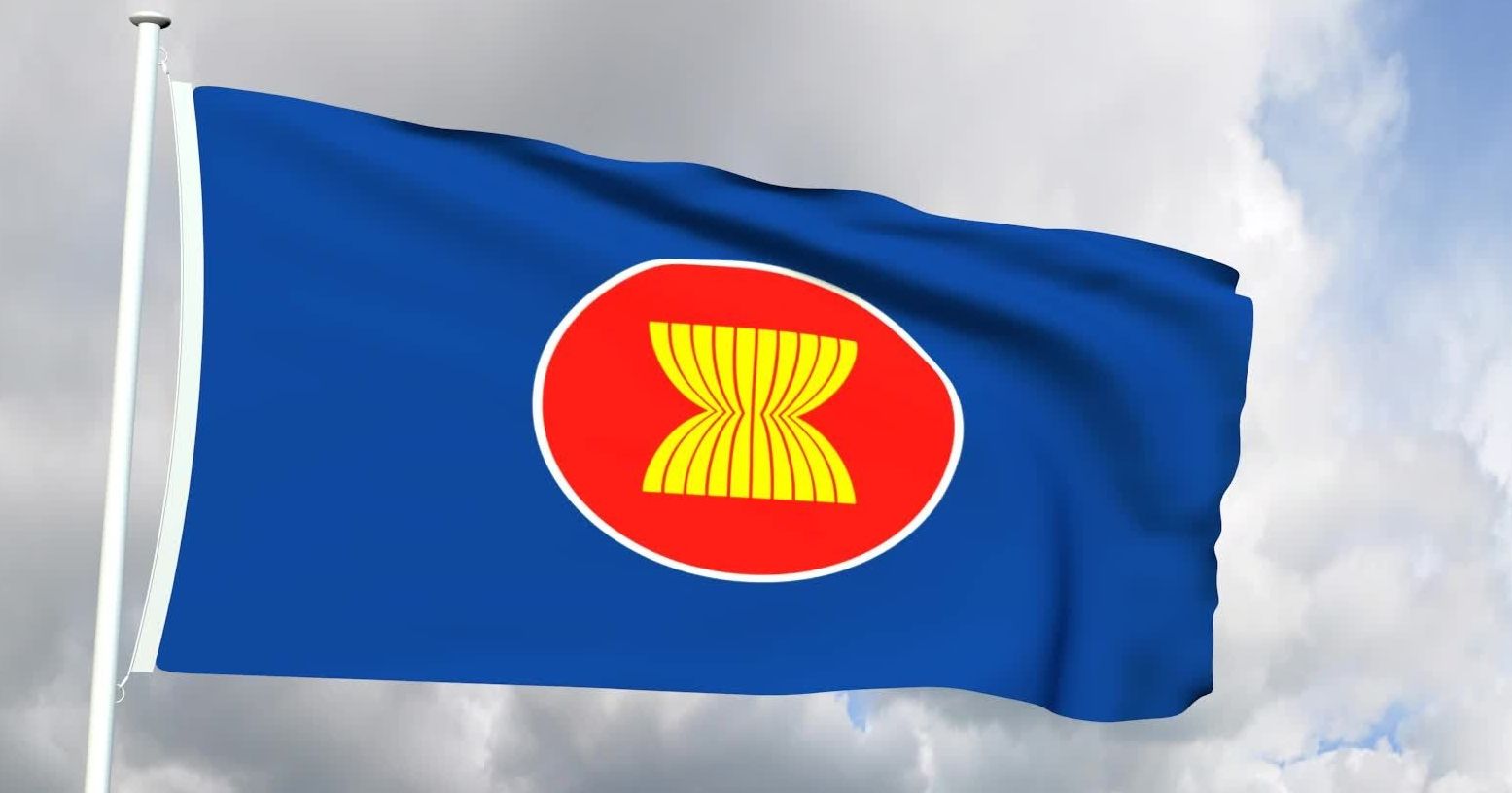 For The First Time Helicopters To Fly Asean Flag During Flypast Over