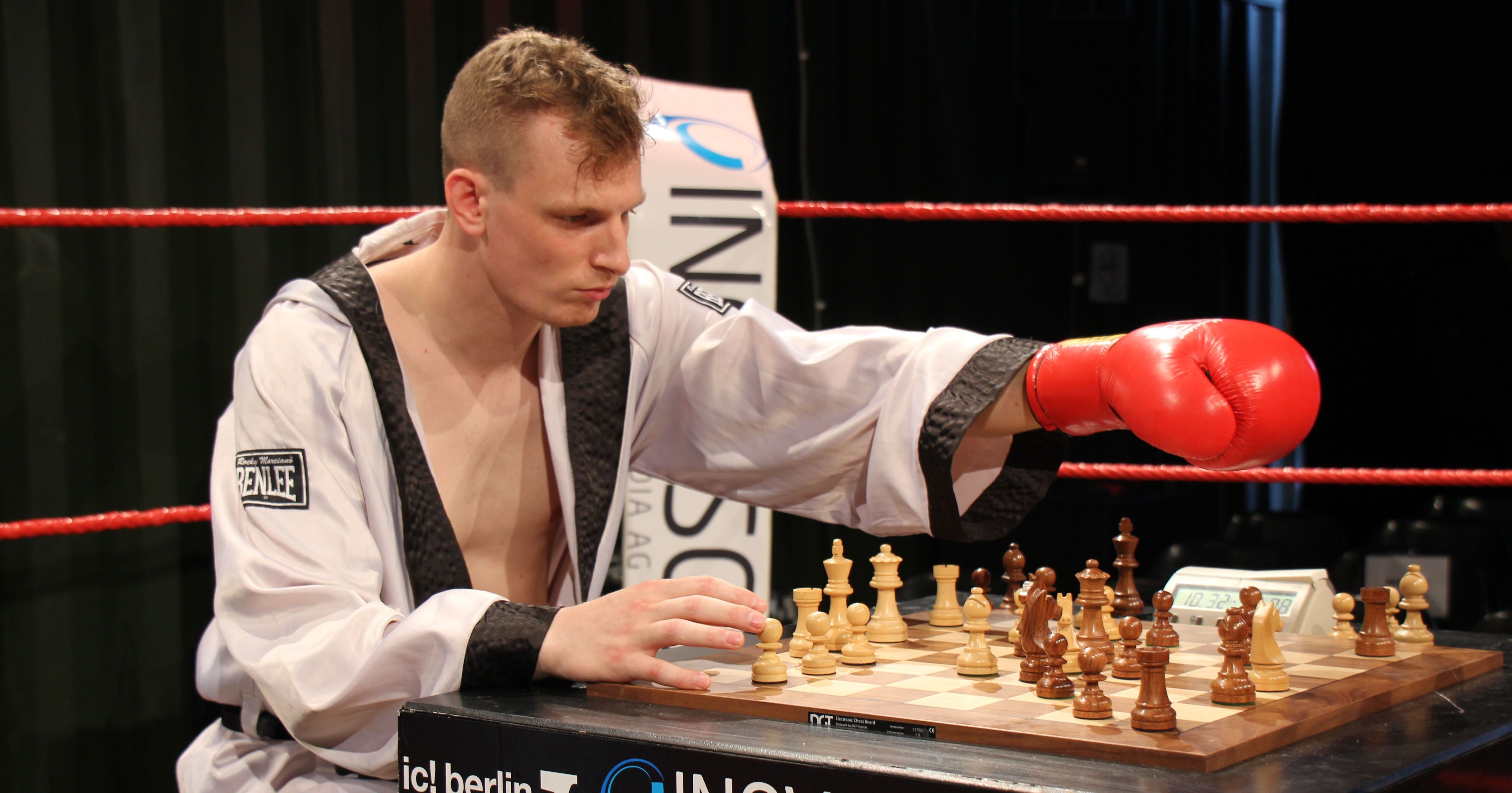 Allympia - Chess boxing is a hybrid sport that combines chess with