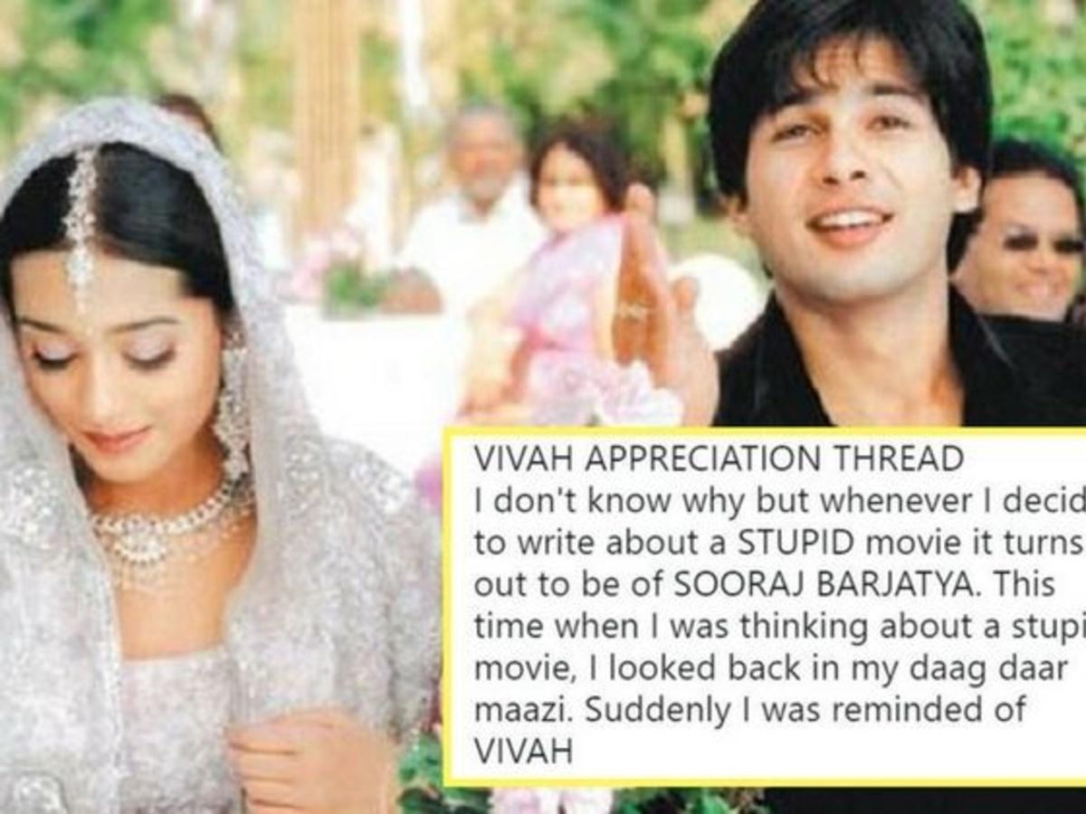 Remember Shahid Kapoor's Vivah? Well, The Movie Just Got The Most ...