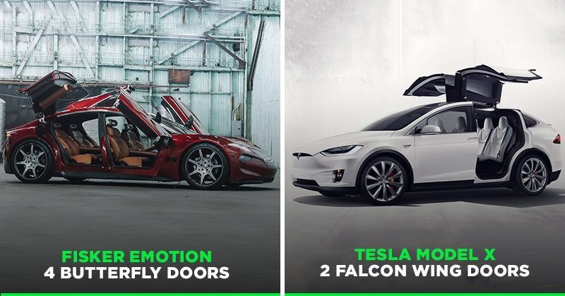 Fisker Sees Tesla S Two Falcon Wing Doors Raises It Four