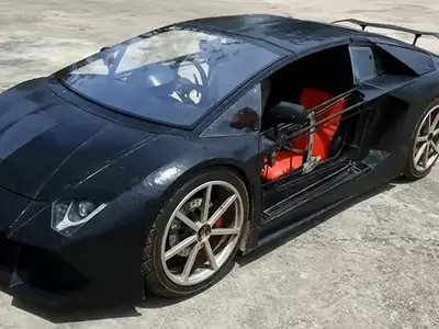 Lamborghini aventador replica