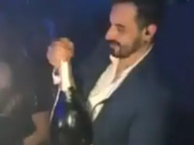 Man Spills An Entire Magnum Of Expensive Champagne Worth ₹27 Lakh While Trying To Uncork It