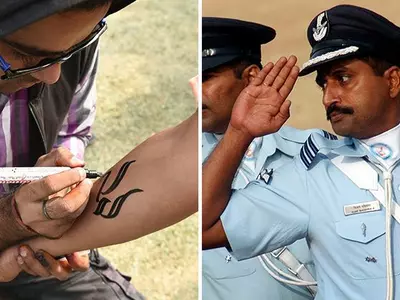 May Lose Air Force Job If Tattoo Engraved On Body