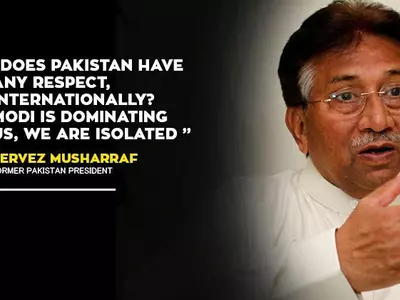 Musharraf Blames Modi For Pakistans Isolation