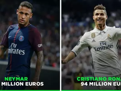 Neymar was bought by PSG from Barcelona for 222 million euros.