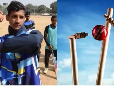 Pankaj Yadav is 15 and a spinner