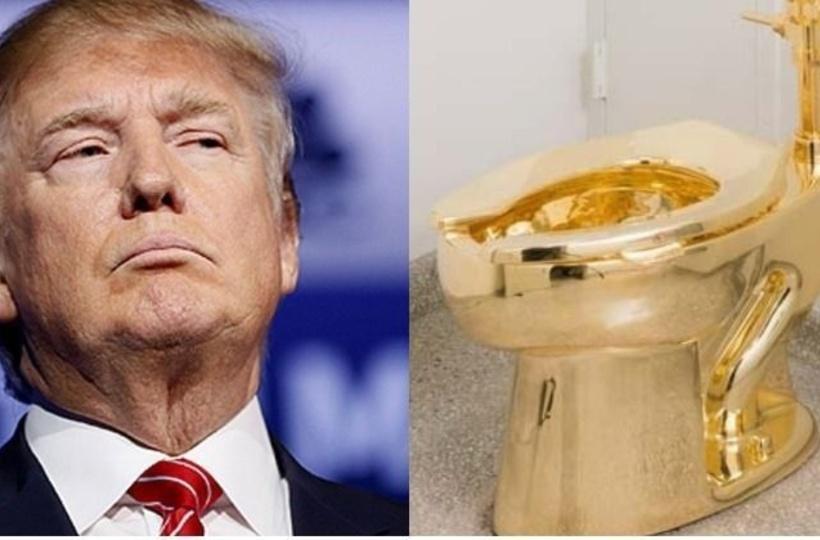 Who actually buys a gold toilet?