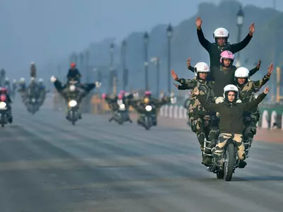 Women BSF Bikers To Make History With Debut On Republic Day