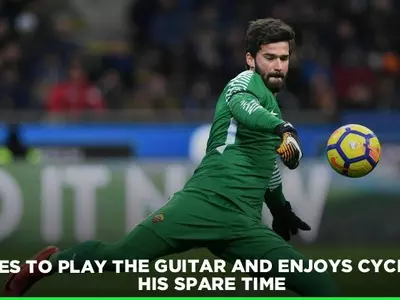 Alisson Becker played the FIFA World Cup
