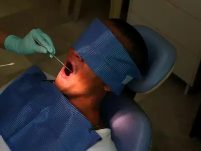 Careless Doctor Leaves Needle In Jaw