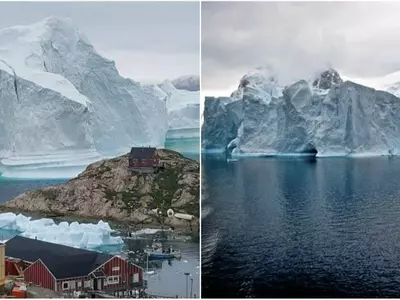 Global Warming, Climate Change, Iceberg, People, Village, Climate, Weather, People, Greenland