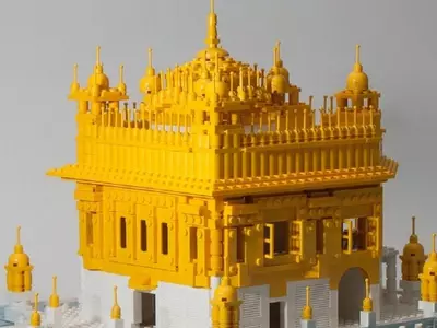 Golden Temple, People, Temple, Worship, God, Amritsar, Lego Blocks
