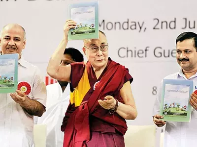 India, Dalai Lama, People, Happiness, Government, Kejriwal, Curriculum