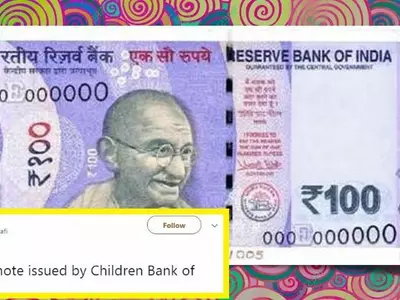 India, Jokes, People, Lavender notes, Currency, Money, Banks, New Notes