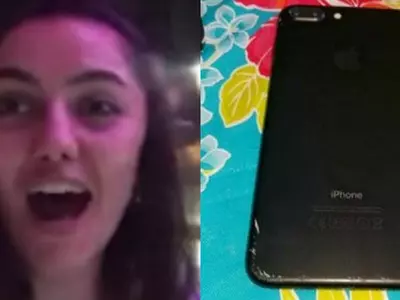 iphone 7 falls from 450 feet and survives and doesn't break
