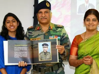 Kargil Martyr Teenaged Daughter Pens Book About Father Valour