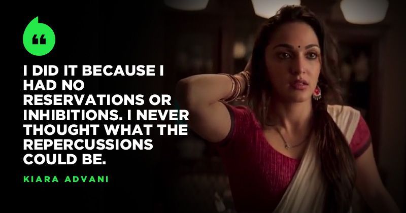 In A First Kiara Advani Shares What Made Her Confident To Pull Off The Masturbation Scene In