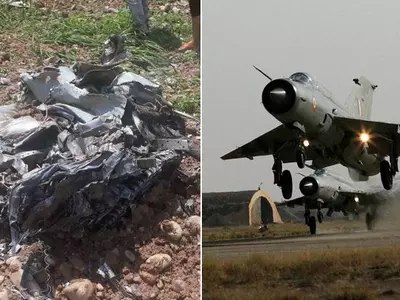 MiG-21 Fighter Plane Crashes