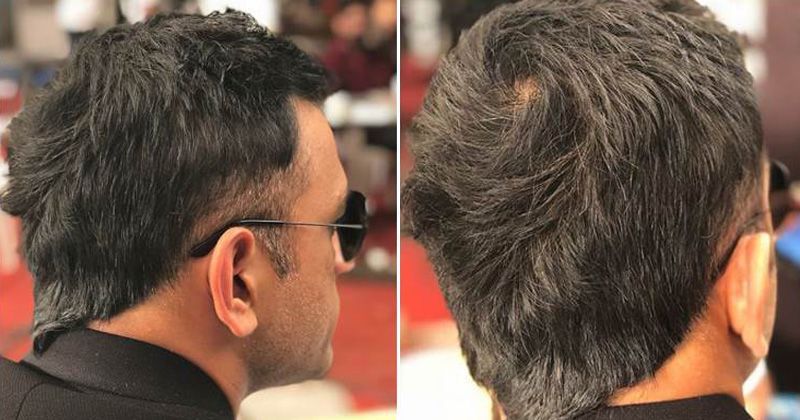 MS Dhoni new hair style: MS Dhoni's trendsetting new hairstyle takes  internet by storm - ​Dhoni's head-turning hairstyle​ | The Economic Times