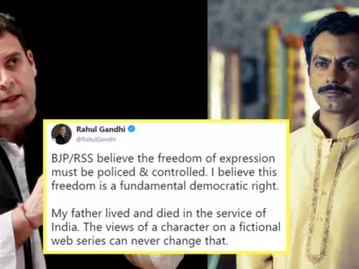Rahul Gandhi Bats For Freedom Of Expression, Says Sacred Games Can’t Change Views About Father