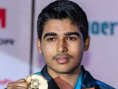 Saurabh Chaudhary Shoots Gold In Junior Championship