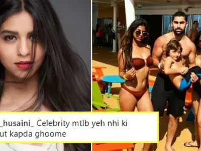 Shah Rukh Khan’s Daughter Suhana Khan Gets Trolled For Posing In A Bikini