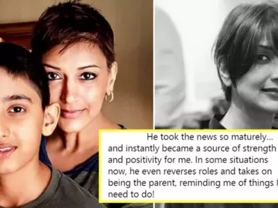 Sonali Bendre Shares How She Told Son Ranveer About Her Cancer Diagnosis & It’ll Tear You Up