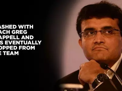 Sourav Ganguly was Indian skipper from 2000 to 2005