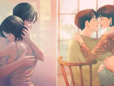 21 Illustrations Which Capture Love And Intimacy So Intricately That You Can Almost Feel It