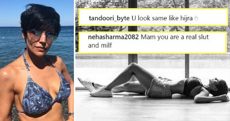 Mandira Bedi Gets Body Shamed For Wearing A Bikini To The Beach People 