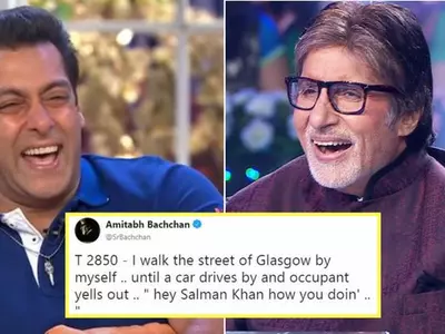Amitabh Bachchan Gets Called Salman Khan By A Passerby But Do They Even Look-Alike?