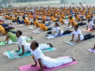 Ayush Ministry, ISRO, Yoga, International Yoga Day, June 21