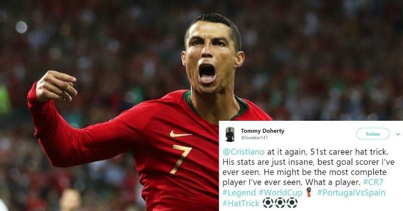 Hat-Trick Man Cristiano Ronaldo Is Everybody's Favourite Right Now And