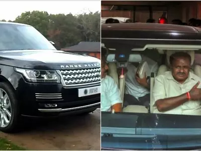 India, Karnataka, CM, Car, Fortuner, Range Rover, People