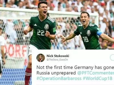 Mexico beat Germany 1-0