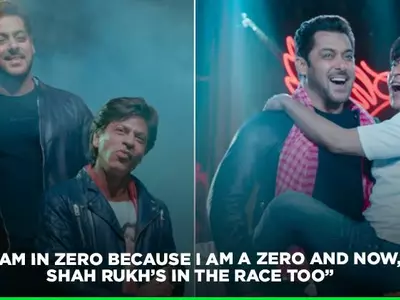 Salman Khan Enjoyed Shooting With Shah Rukh Khan, Says He’s In ‘Zero’ Because He Is A Zero
